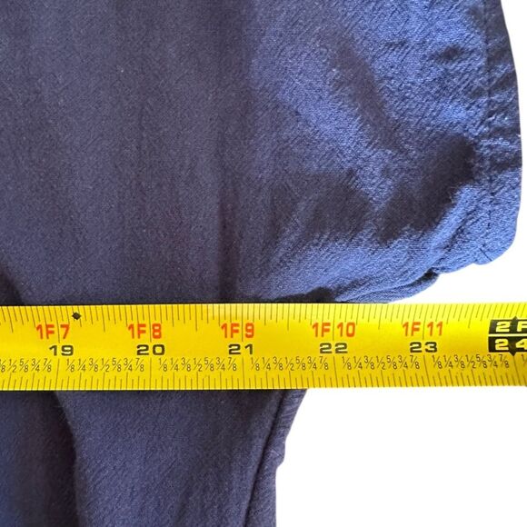 Women’s Crew Neck Cotton Blend Blue Dress with Pockets. Size XXL. Cotton Blend - Picture 4 of 8